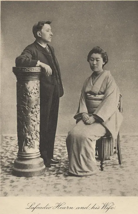 Lafcadio_Hearn_et_femme Lafcadio_Hearn_et_femme