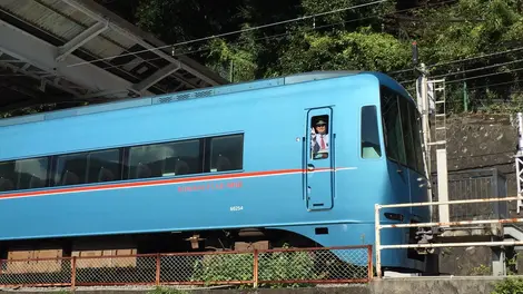 Ancien modèle du Romance car Odakyu