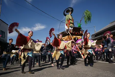 Matsuri de Sawara (octobre)