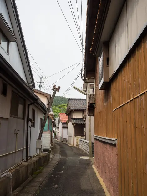 Vieux village désert,  Nakadori, Goto