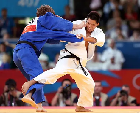 Le judoka Kim-Jaebum