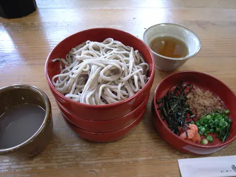 Les Wanko soba de Morioka Les Wanko soba de Morioka