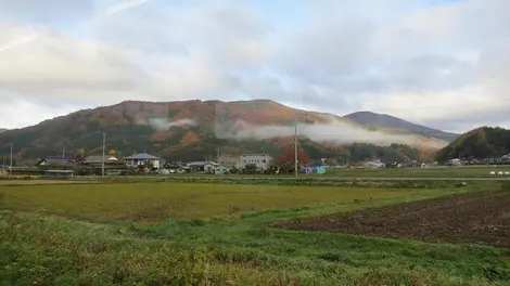 Le sol de Kamaishi, riche en magnétites Le sol de Kamaishi, riche en magnétites