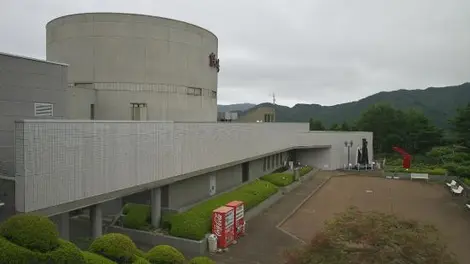 L'extérieur du musée du fer de Kamaishi L'extérieur du musée du fer de Kamaishi