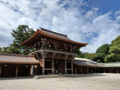 Meiji-jingu, célèbre sanctuaire de Tokyo Meiji-jingu, célèbre sanctuaire de Tokyo