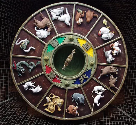 Horloge du zodiaque à Fukuoka