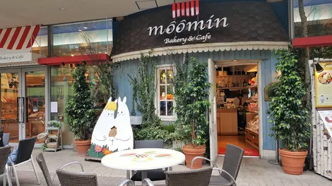 Le café Moomin de Korakuen