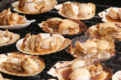 Coquilles St Jacques grillées