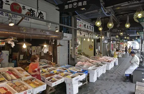 Marché aux poissons de Nijô