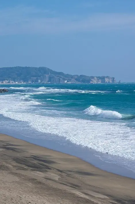 La plage Hebara, Chiba