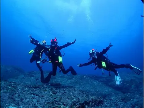 Venez poster vos cartes postales à 10 m sous l'eau !