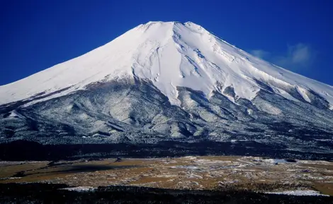 Mount Fuji in winter