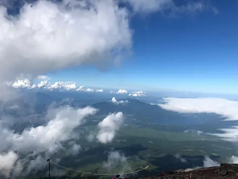 La vue de la 8è station