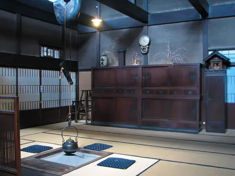 L'intérieur de la maison Kusakabe