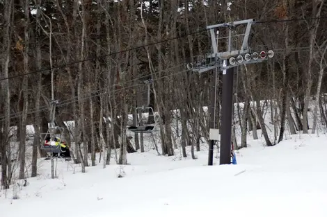 Le mont Bandai compte 29 pistes de ski