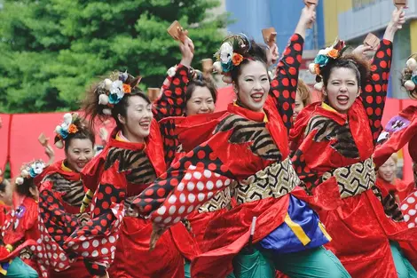 Le festival Yosakoi de Sapporo