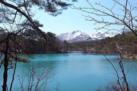 Le plus grand des lacs de Goshiki