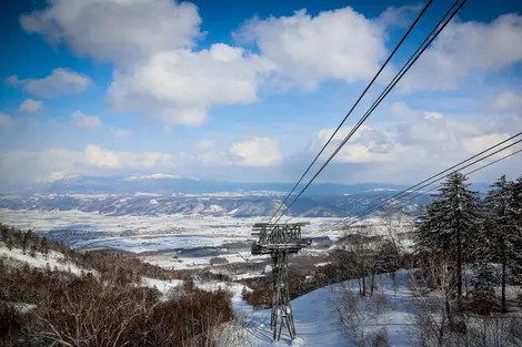 La station de ski de Furano