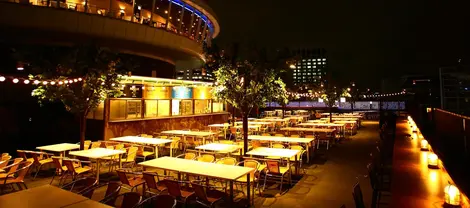 Ginza sky beer terrace Ginza sky beer terrace