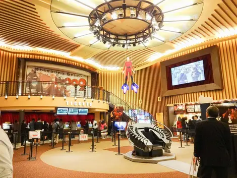 L'accueil du cinéma Shinjuku Wald 9 L'accueil du cinéma Shinjuku Wald 9