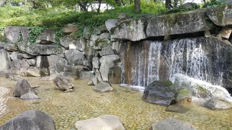 Les cascades du parc Asukayama Les cascades du parc Asukayama