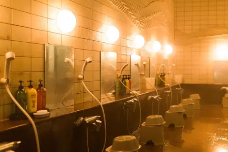 It is mandatory to take a shower before entering the bath It is mandatory to take a shower before entering the bath