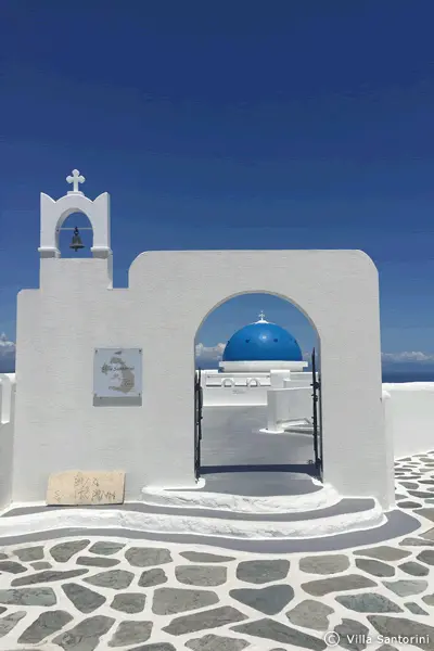 L'hôtel Villa Santorini