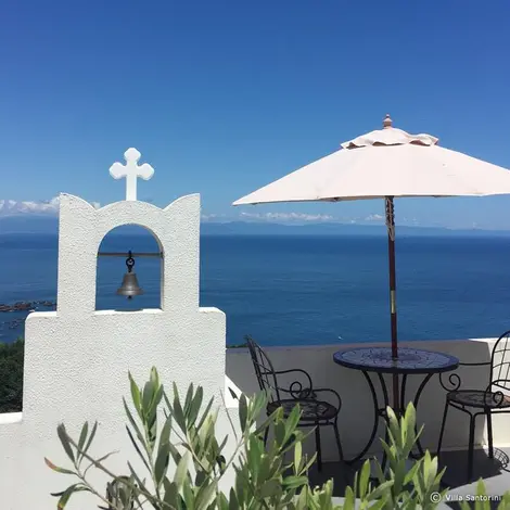 Vue sur la mer depuis l'hôtel