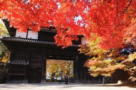 Entrée d'un temple à Aomori Entrée d'un temple à Aomori