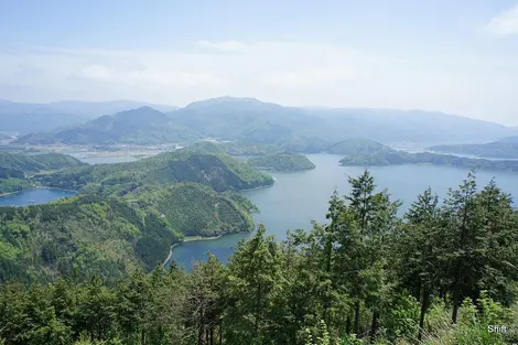 Vue sur les lacs Mikata Vue sur les lacs Mikata