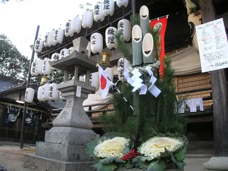 Hatsumôde dans un temple de Tokyo Hatsumôde dans un temple de Tokyo