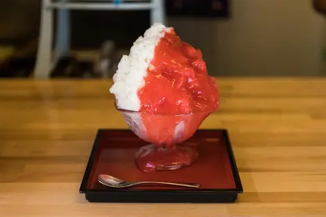 Glace pilée de chez Himitsu Dô