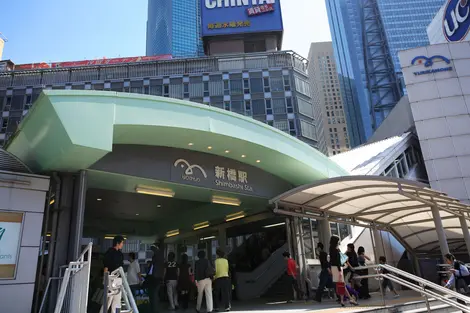 Yurikamome-shimbashi_station Yurikamome-shimbashi_station