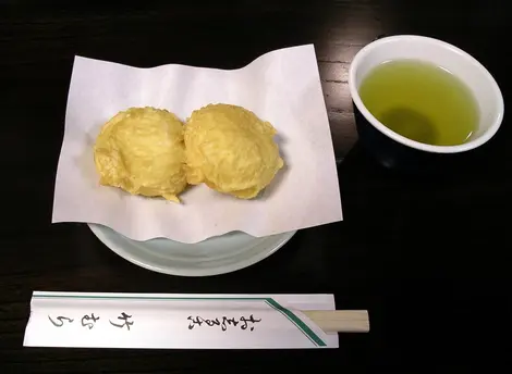Age manju à Takemura Age manju à Takemura