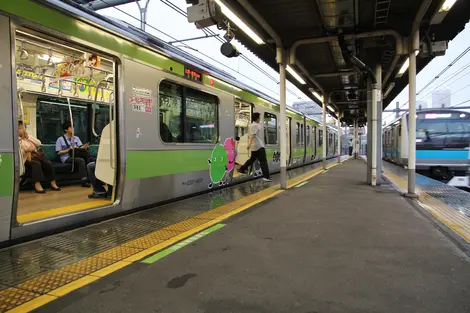 Yamanote vs Keihin-Tôhoku à Uguisudani