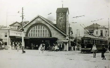 La gare de Shibuya en 1920