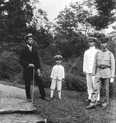 Les fils de l'empereur Taishô