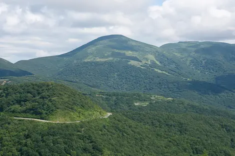 La route Bandai-Azuma