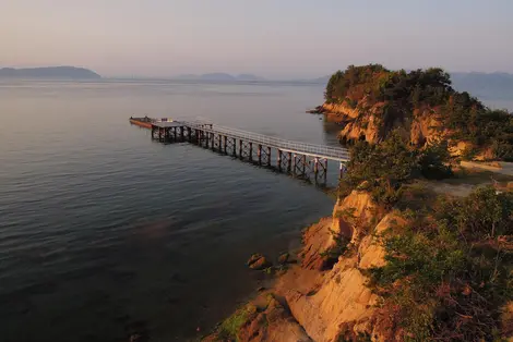 La baie du Seto vue depuis Naoshima