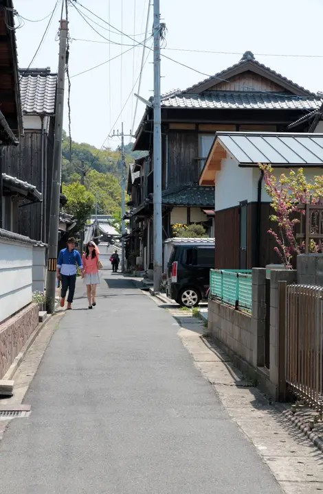 Dans les ruelles de Naoshima