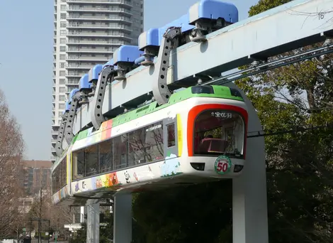 Le monorail du zoo de Ueno Le monorail du zoo de Ueno