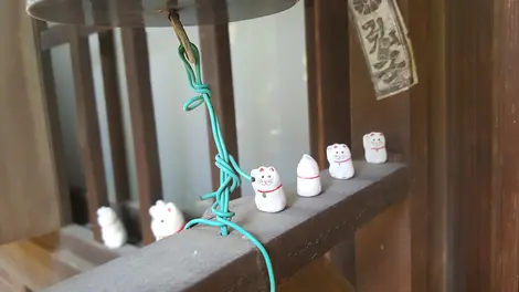 Les maneki neko de Gotokuji