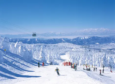 La station de ski Zao La station de ski Zao