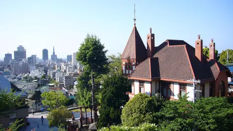 El barrio Kitano Ijinkan, donde residían los comerciantes extranjeros, Kōbe