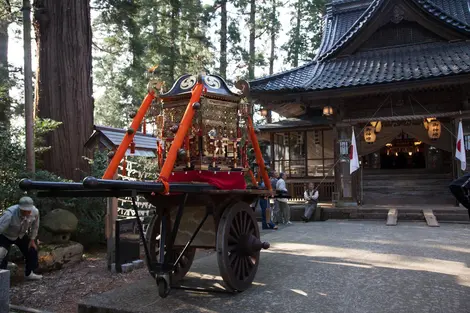 Johana hikiyama-matsuri, mikoshi 