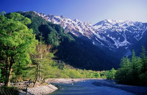 El valle Kamikōchi y el monte Hotaka, Nagano