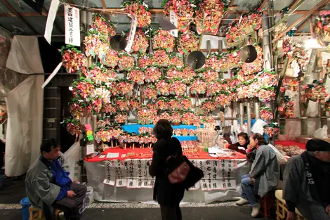 La foire du coq à Asakusa