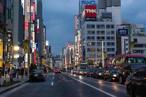 Ginza de nuit Ginza de nuit