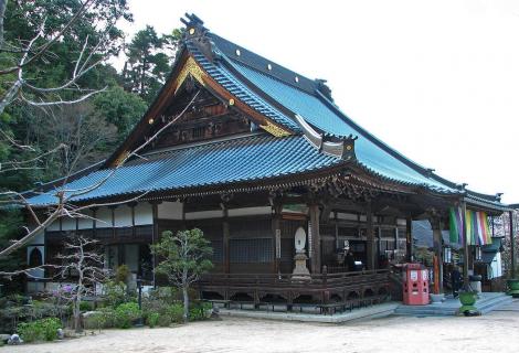 El edificio dedicado a Kannon del templo Daishō-in en Itsukushima
