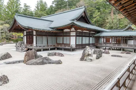 Steingarten Banryu-tei des Kongobuji-Tempels Steingarten Banryu-tei des Kongobuji-Tempels